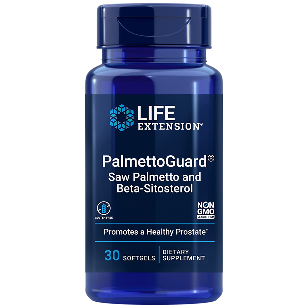 Life Extension PalmettoGuard® Saw Palmetto and Beta-Sitosterol / 30 Softgels