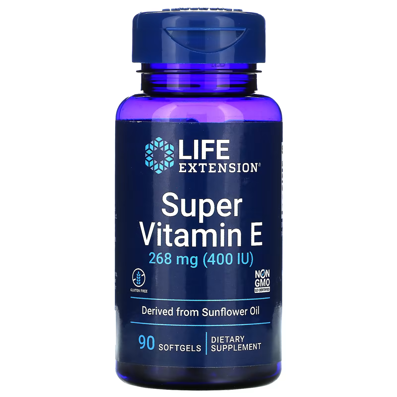Life Extension Super Vitamin E 268 mg (400 IU) / 90 Softgels