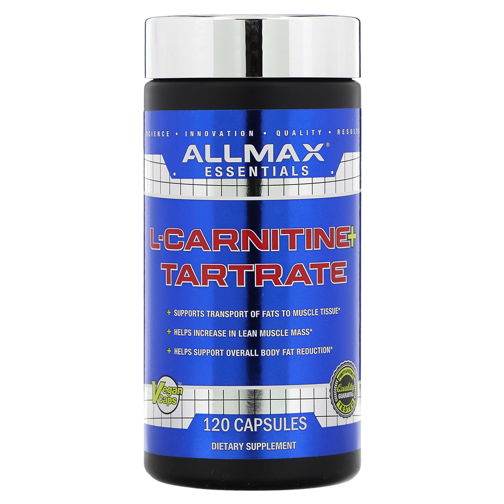 ALLMAX, L-Carnitine + Tartrate / 120 Capsules