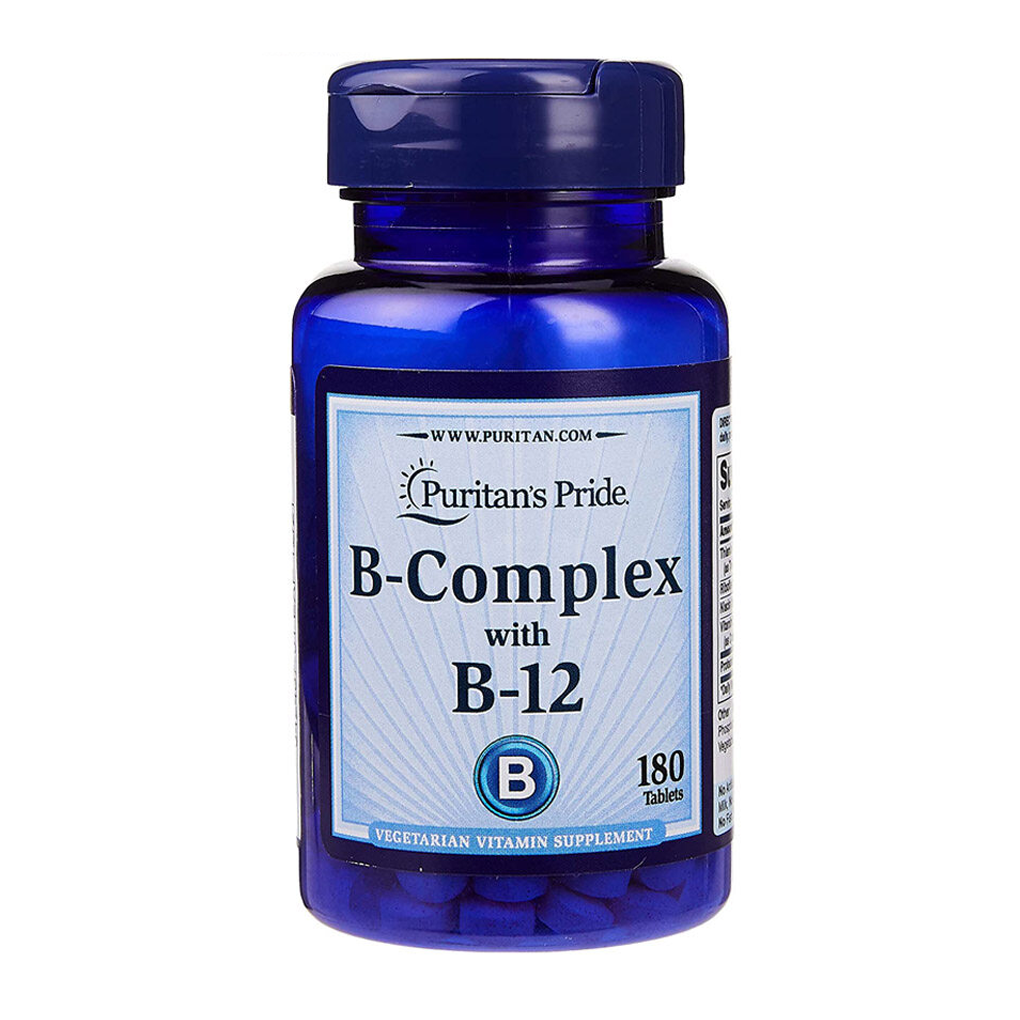 Puritan's Pride  Vitamin B-Complex And Vitamin B-12 / 180 Tablets