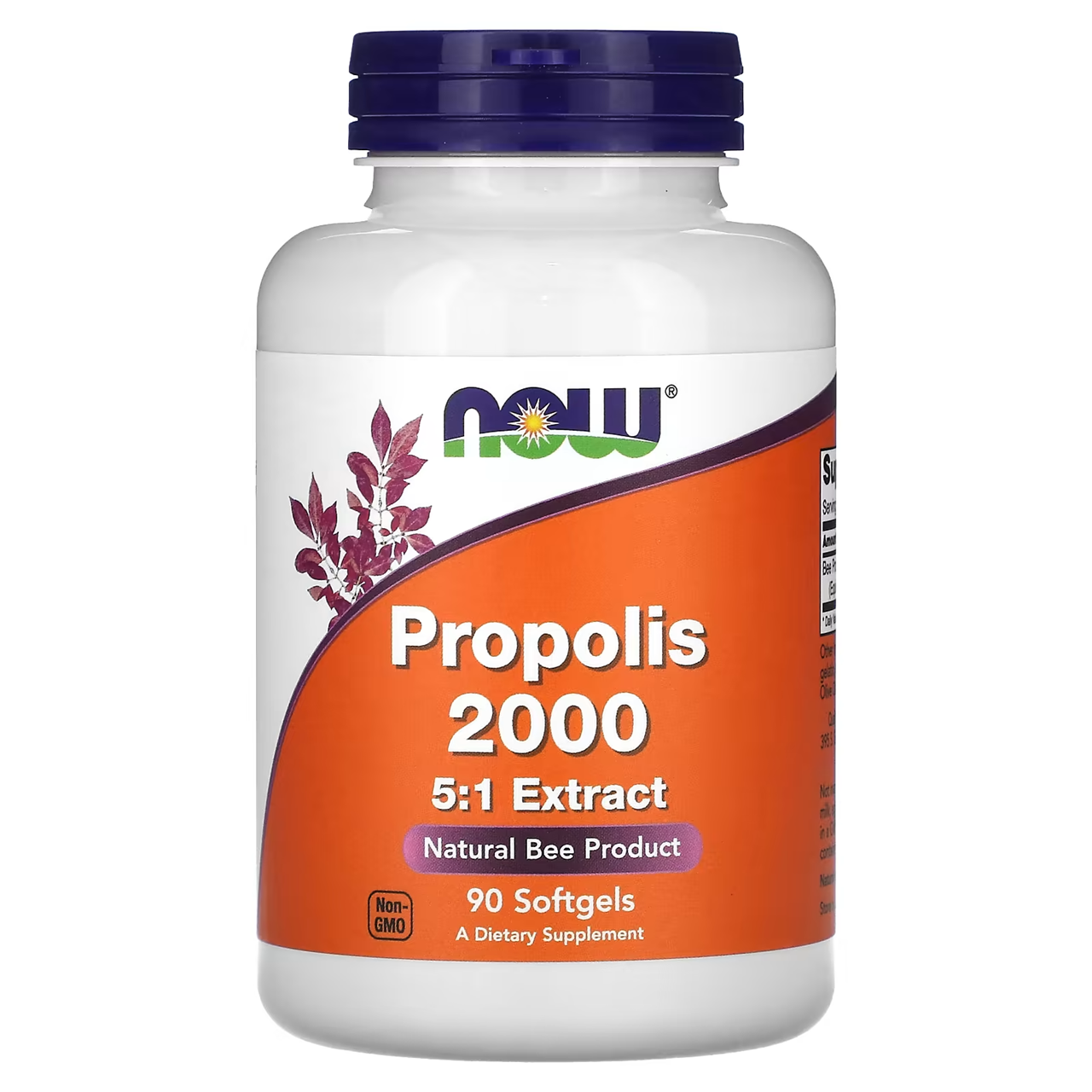 NOW Foods Propolis 2000 (5:1 Extract) / 90 Softgels