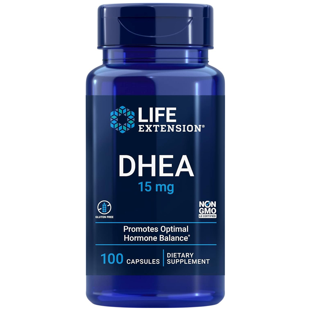 Life Extension  DHEA 15 mg / 100 Capsules