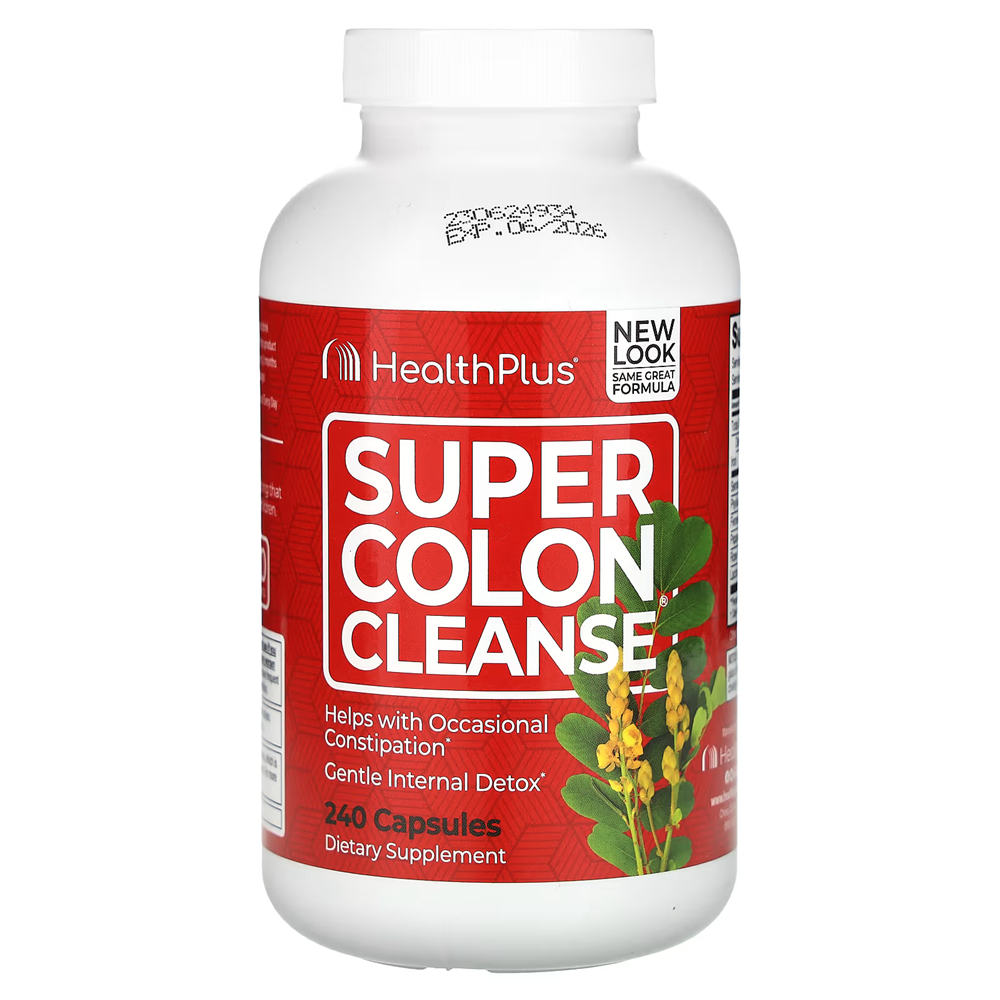 Health Plus Super Colon Cleanse / 240 Capsules