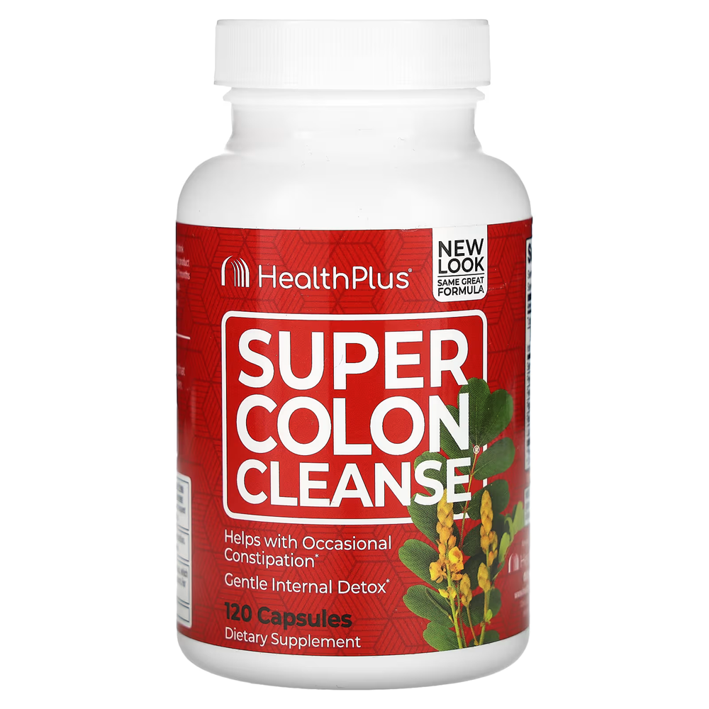 Health Plus SUPER COLON CLEANSE®  / 120 CAPSULES