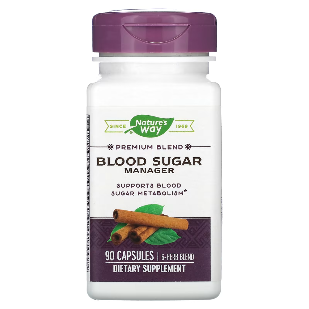 Nature's Way, Blood Sugar Manager / 90 Capsules