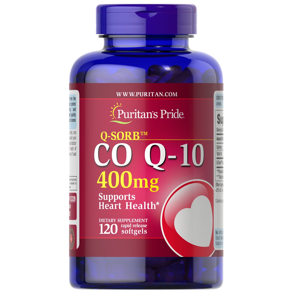 Puritan's Pride  Q-Sorb™ CO Q-10 400 mg / 120 Softgels