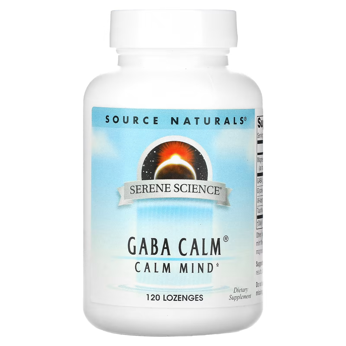 Source Naturals, GABA Calm, Orange, 120 Lozenges