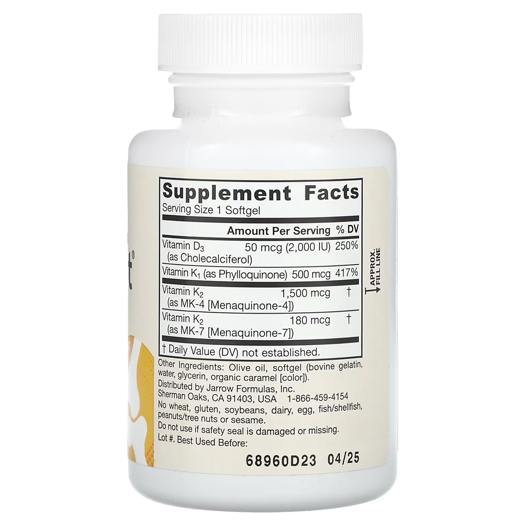 Jarrow Formulas, K-Right® / 60 Softgels