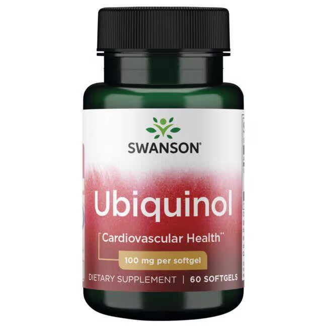 Swanson Ultra Ubiquinol 100 mg / 60 Solfgels