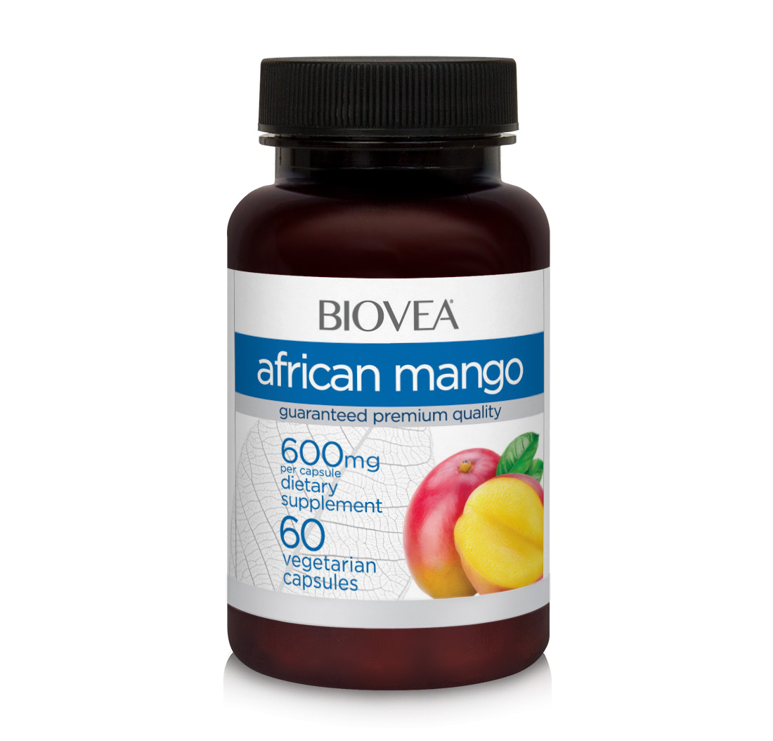 BIOVEA  AFRICAN MANGO 600 mg / 60 Vegetarian Capsules