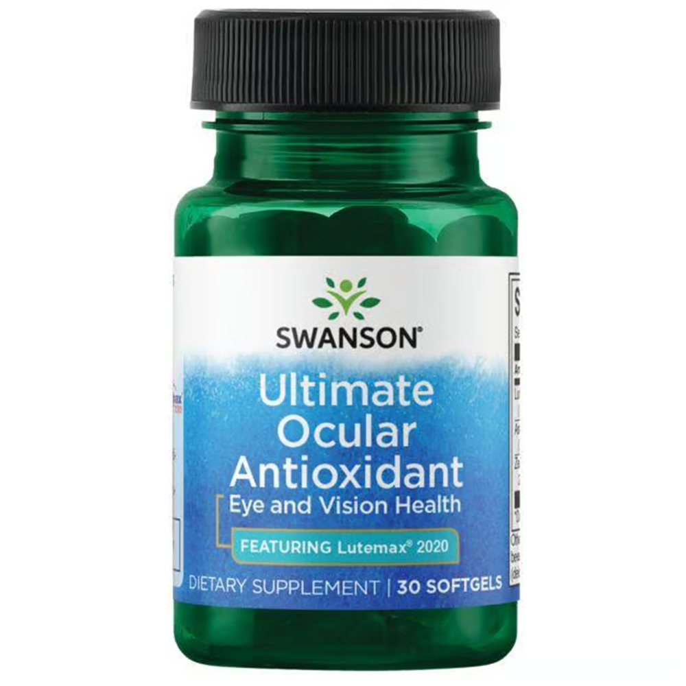 Swanson Ultra Ultimate Ocular Antioxidant - Featuring Lutemax 2020 / 30 Softgels