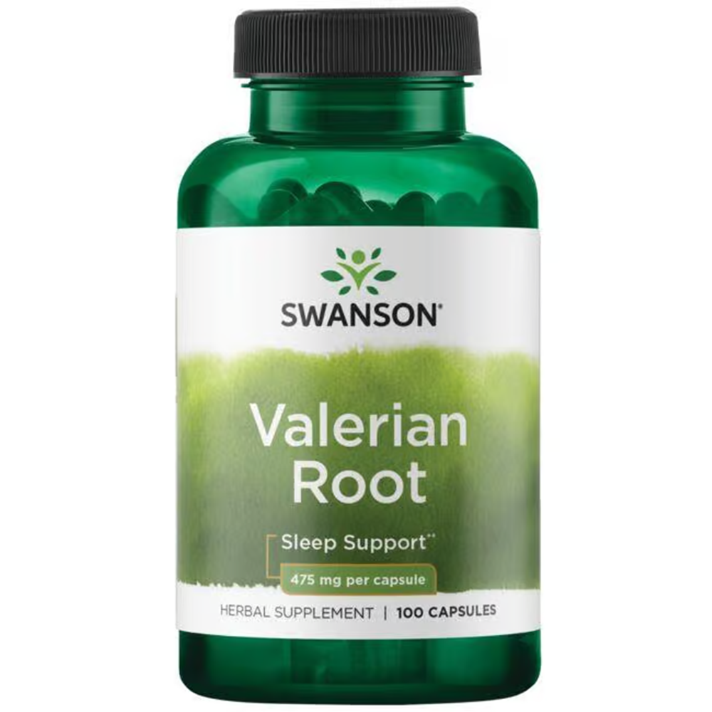 Swanson Premium Valerian Root - 475 mg / 100 Caps