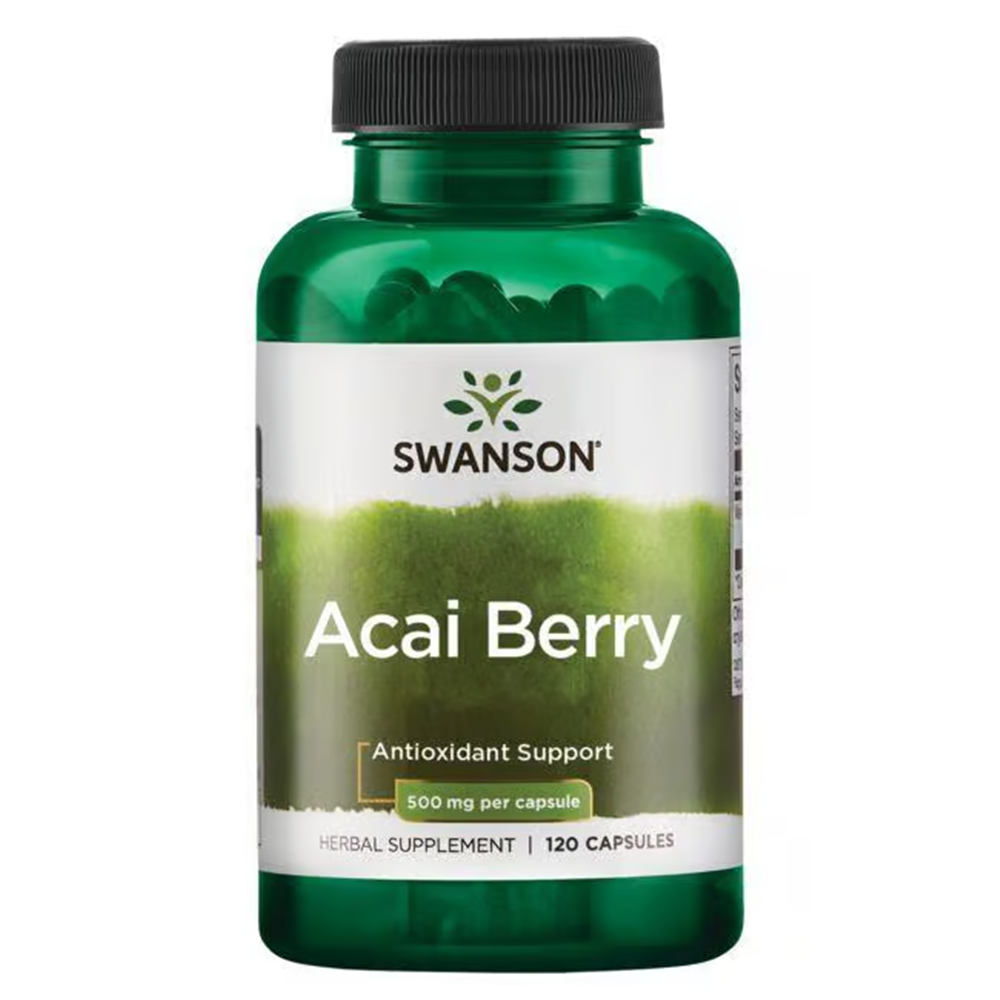 Swanson Premium Acai Berry 500 mg / 120 Caps