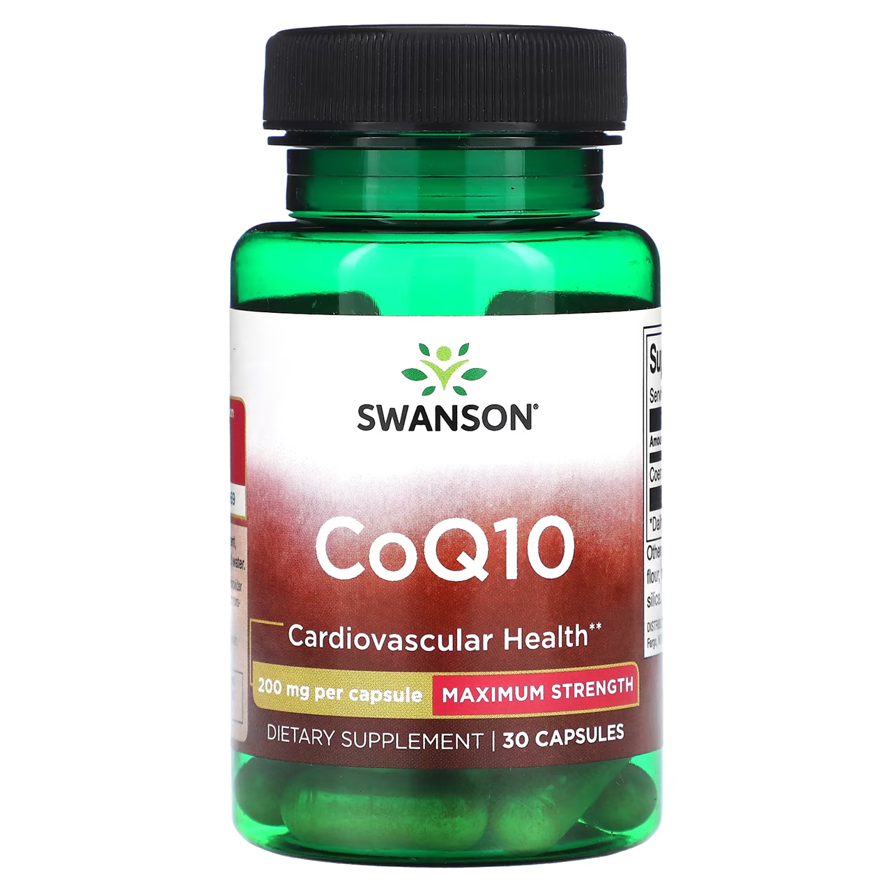 Swanson Ultra  CoQ10 - Maximum Strength 200 mg / 30 Capsules