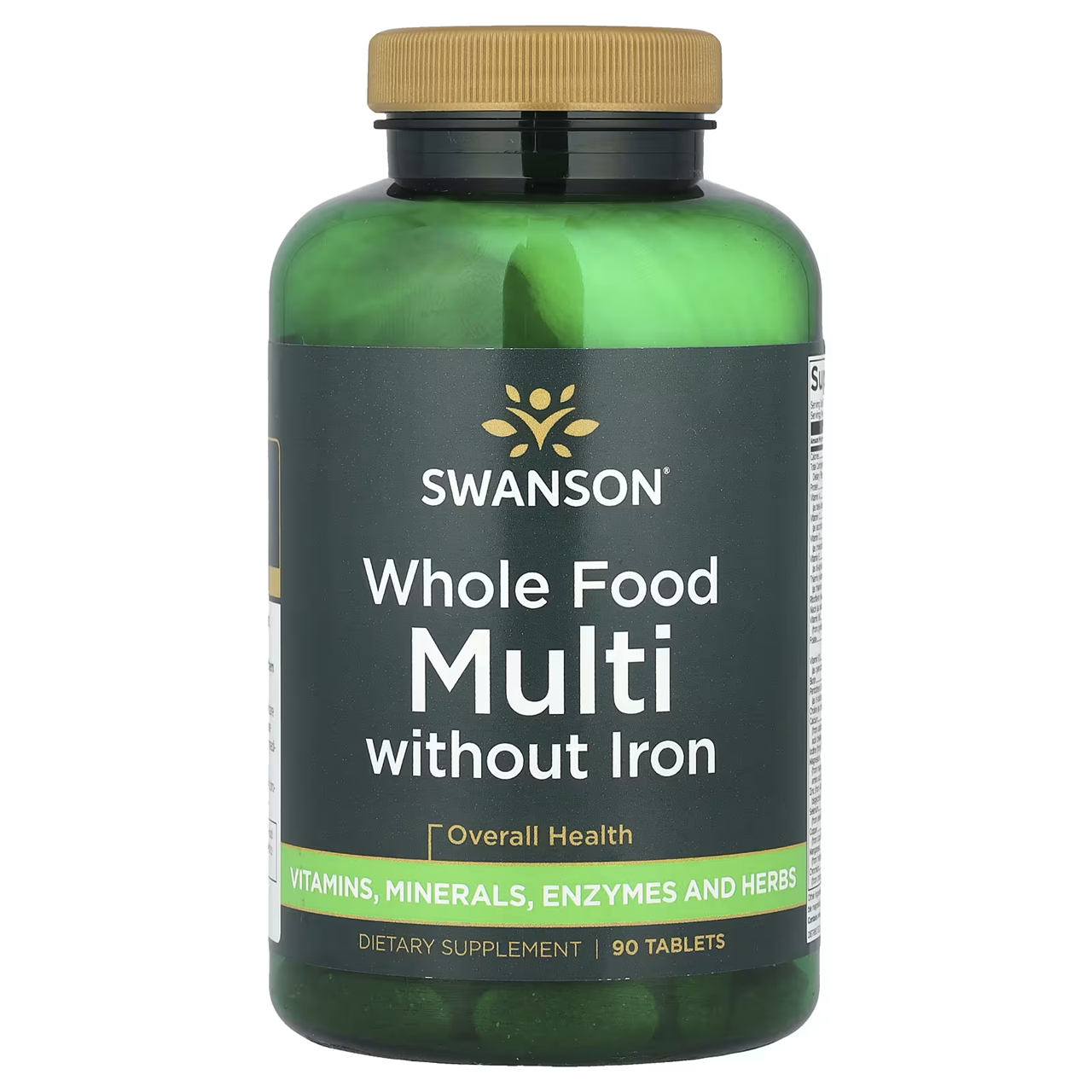 Swanson Ultra Whole Food Multi without Iron / 90 Tablets