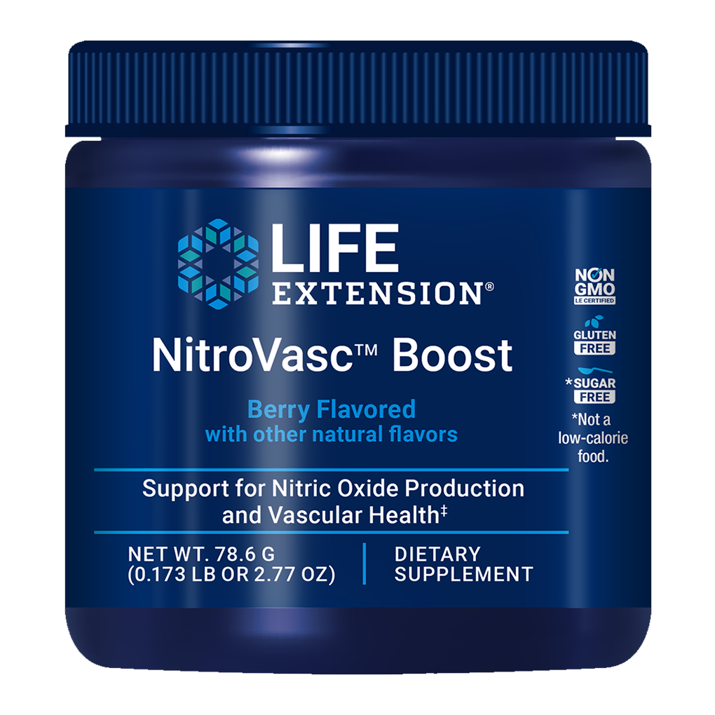 Life Extension  NitroVasc™ Boost (Berry) / 30 Stick Packs