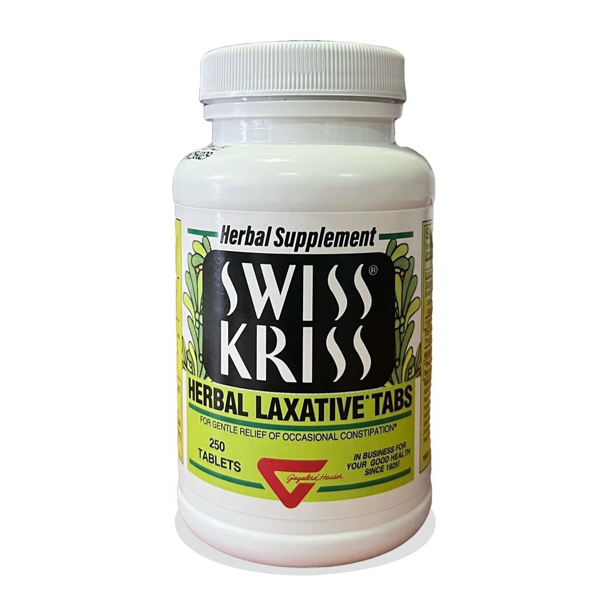 Swiss Kriss Herbal Laxative / 250 Tablets