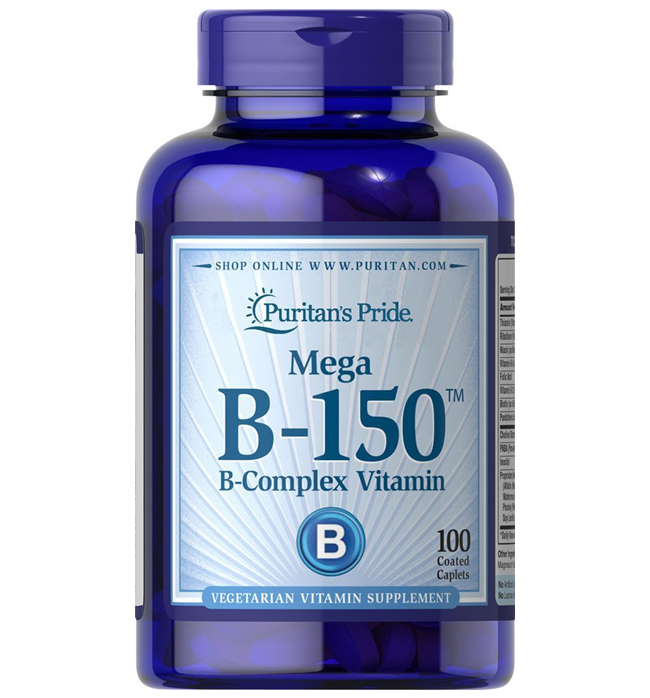 Puritan's Pride Vitamin B-150™ Complex / 100 Caplets