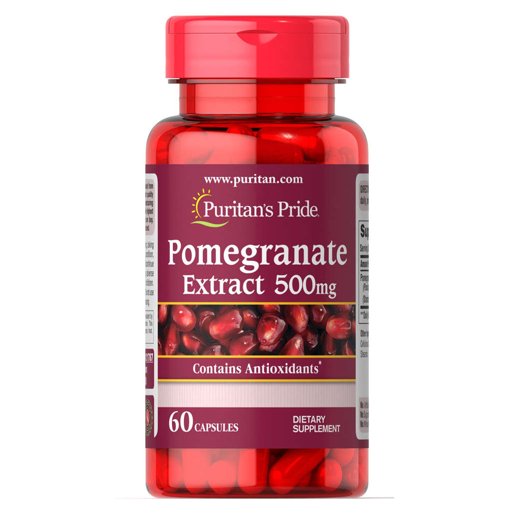 Puritan's Pride Pomegranate Extract 500 mg / 60 Capsules