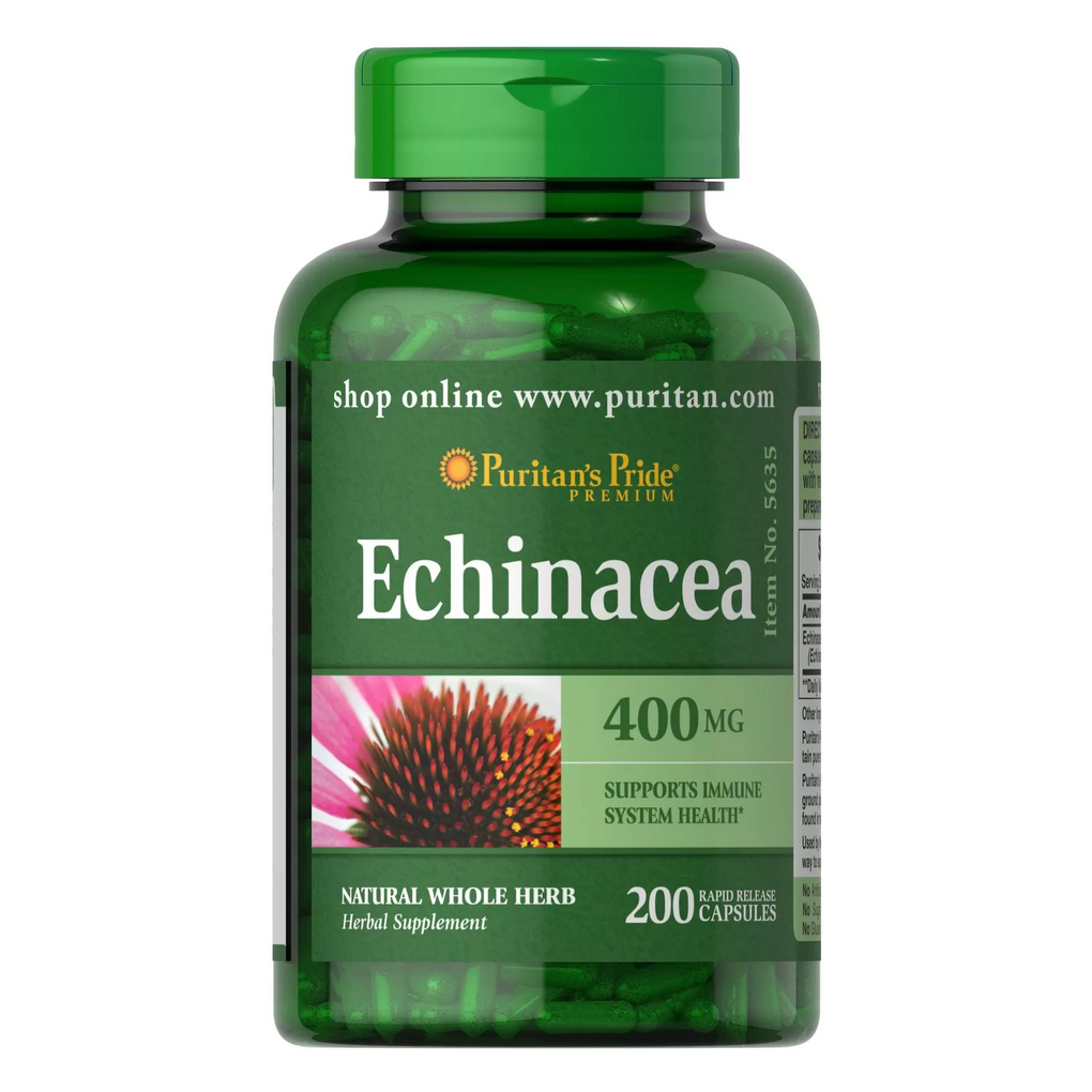 Puritan's Pride Echinacea 400 mg / 200 Capsules