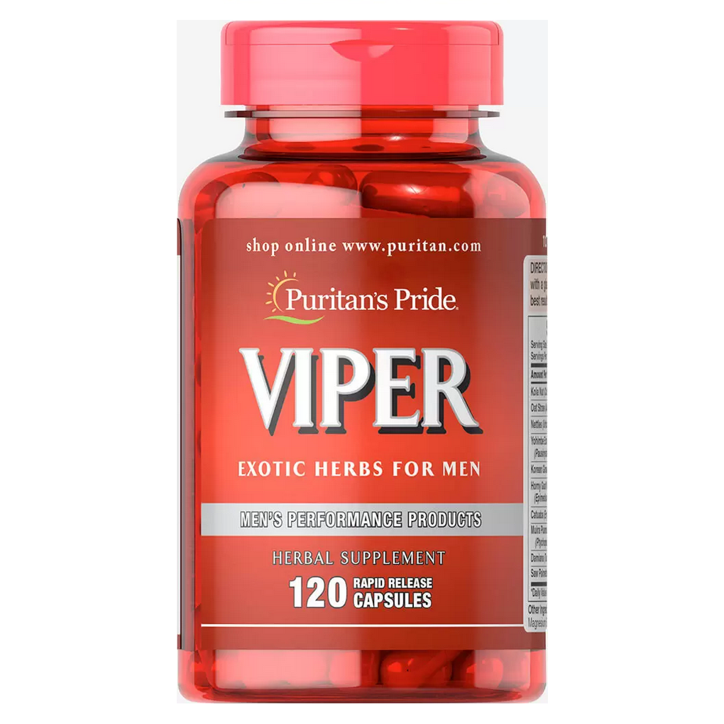 Puritan's Pride  Viper / 120 Rapid Release Capsules