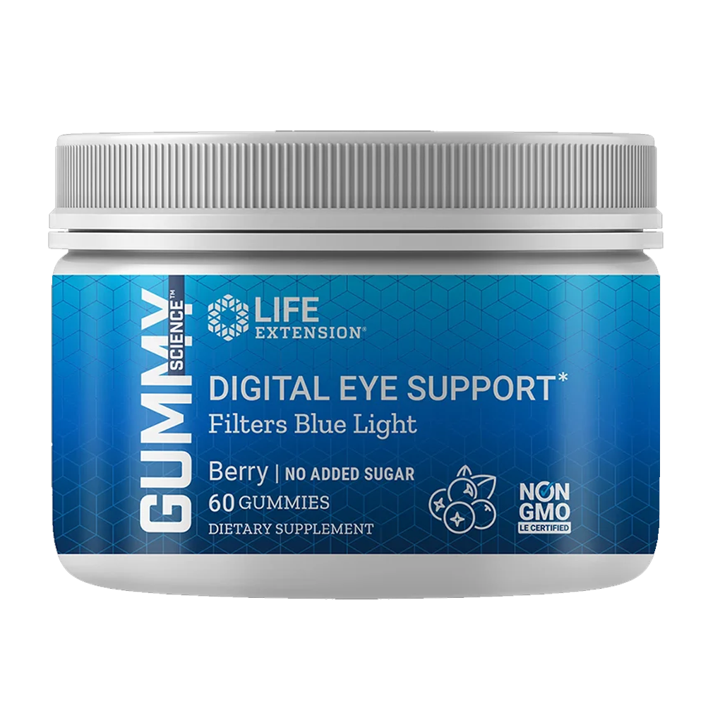 Life Extension  Gummy Science™ Digital Eye Support (Berry) / 60 Gummies
