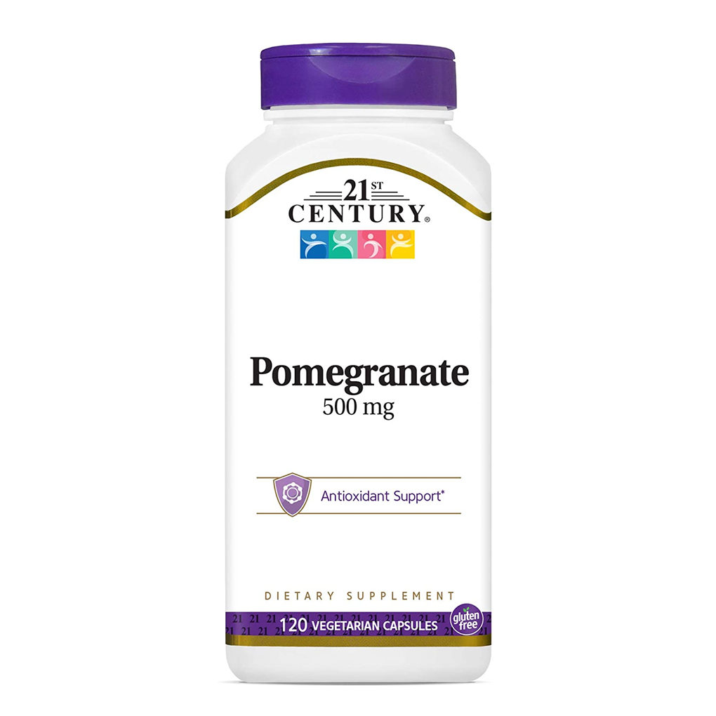 21st Century Pomegranate 500 mg / 120 Vegetarian Capsules