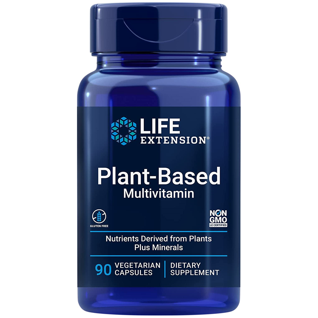 Life Extension Plant-Based Multivitamin / 90 Vegetarian Capsules