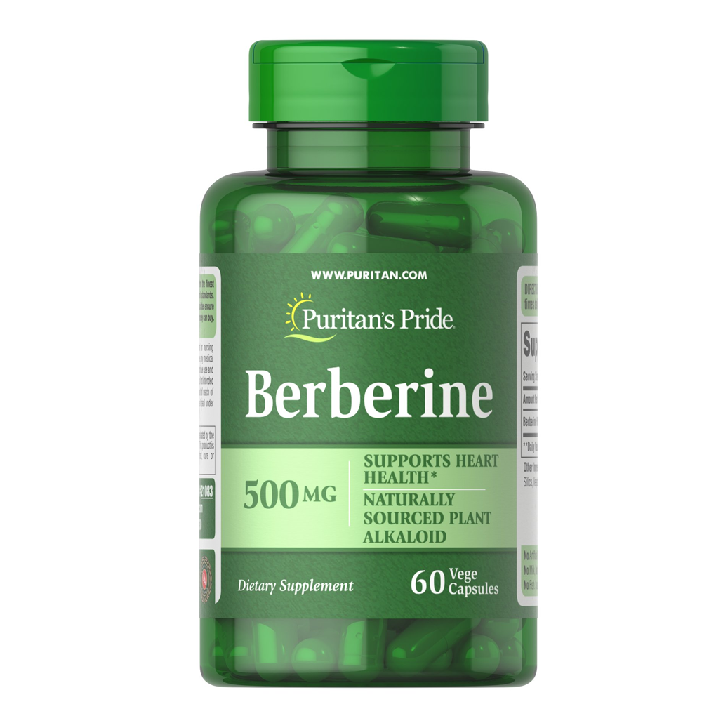 Puritan's Pride  Berberine 500 mg / 60 Capsules