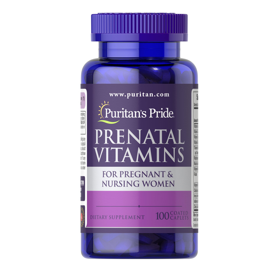 Puritan's Pride  Prenatal Vitamins / 100 Caplets
