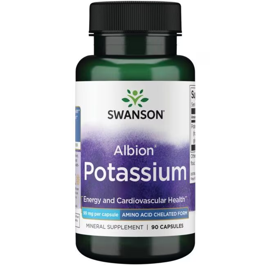 Swanson Ultra  Albion Potassium 99 mg / 90 Capsules